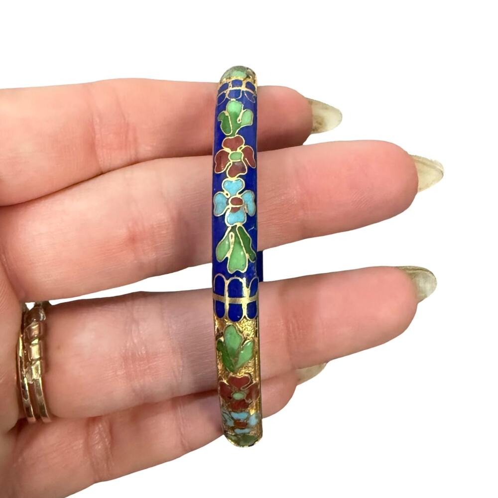 Vintage Beaded Necklaces White Blue Purple Green Blue Bangle Bracelet 4 Pieces - Picture 9 of 16